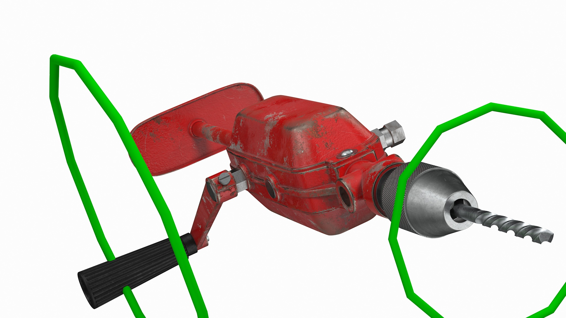 3D Breast Drill Machine Used Model TurboSquid 1485062