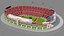 Modelo 3D del estadio LA Memorial Coliseum