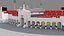 Modelo 3D del estadio LA Memorial Coliseum