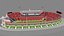 Modelo 3D del estadio LA Memorial Coliseum