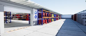 warehouse props model