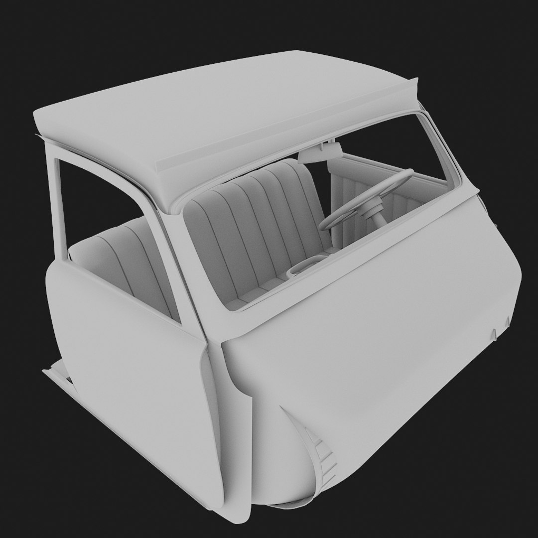 Antique Car 3D Model - TurboSquid 1549642