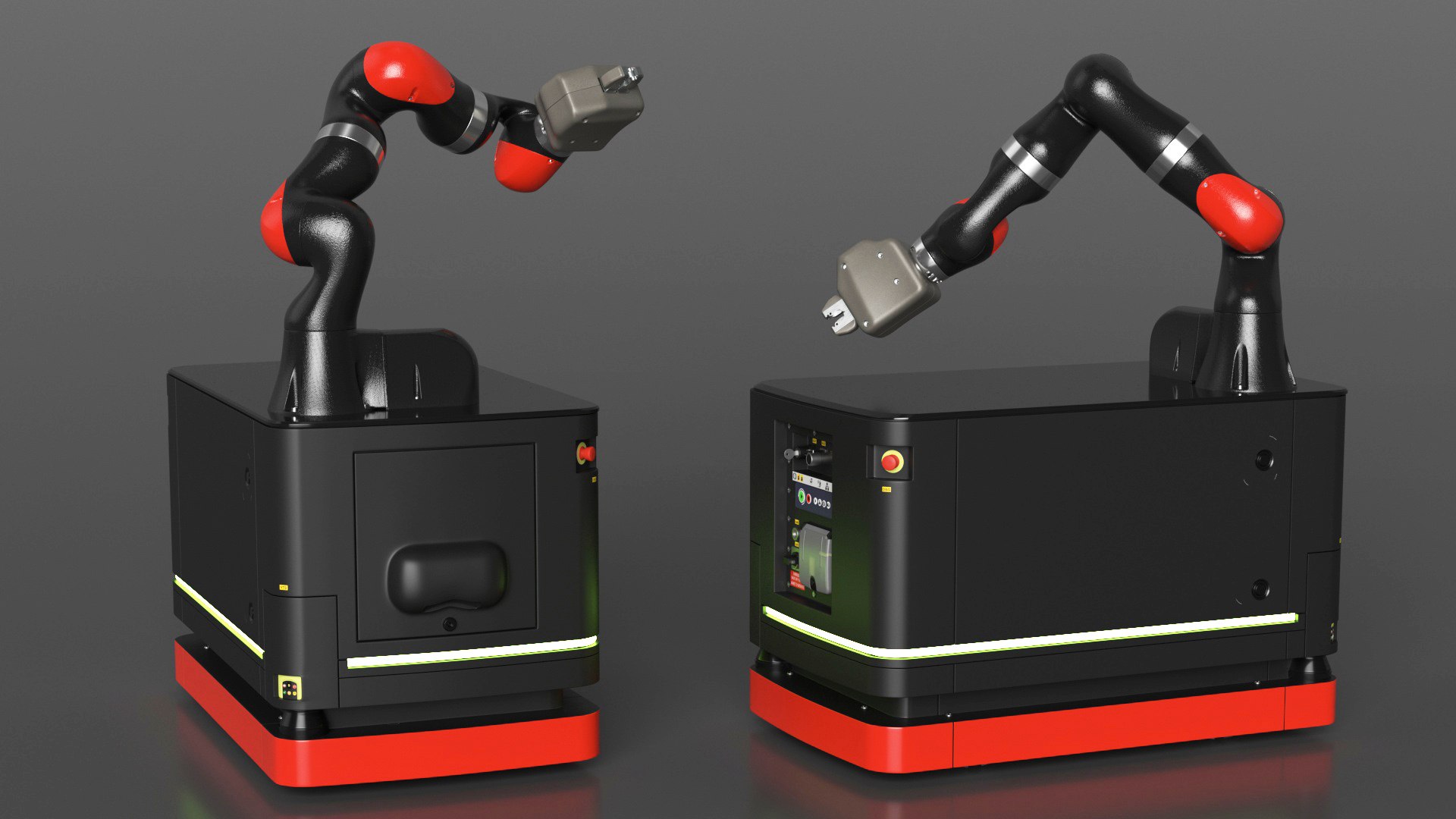 Autonomous Robot Hand With Manipulator Rigged For Cinema 4D Model ...
