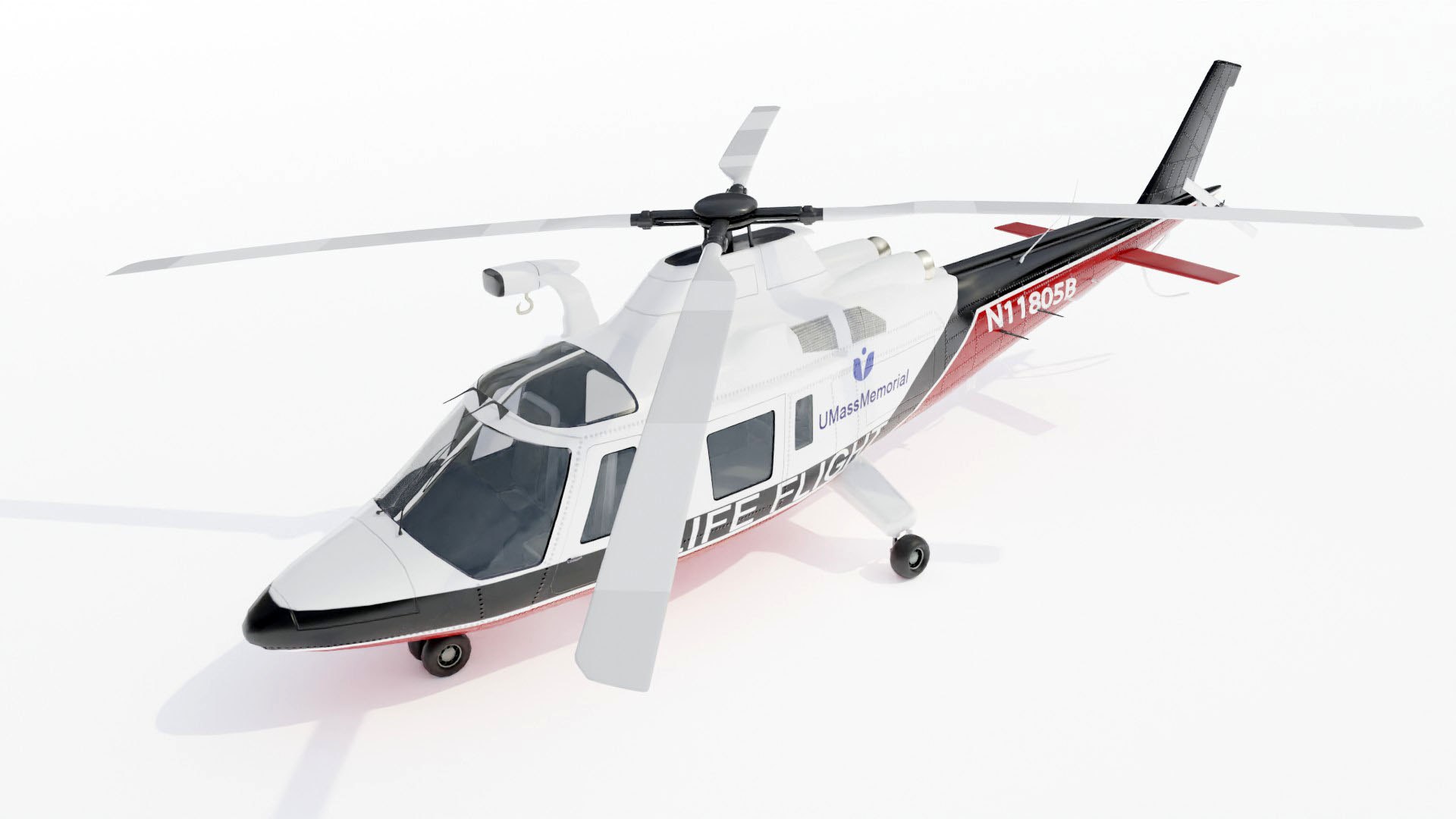 A109 模型 神妙 アグスタ AGUSTA109 power