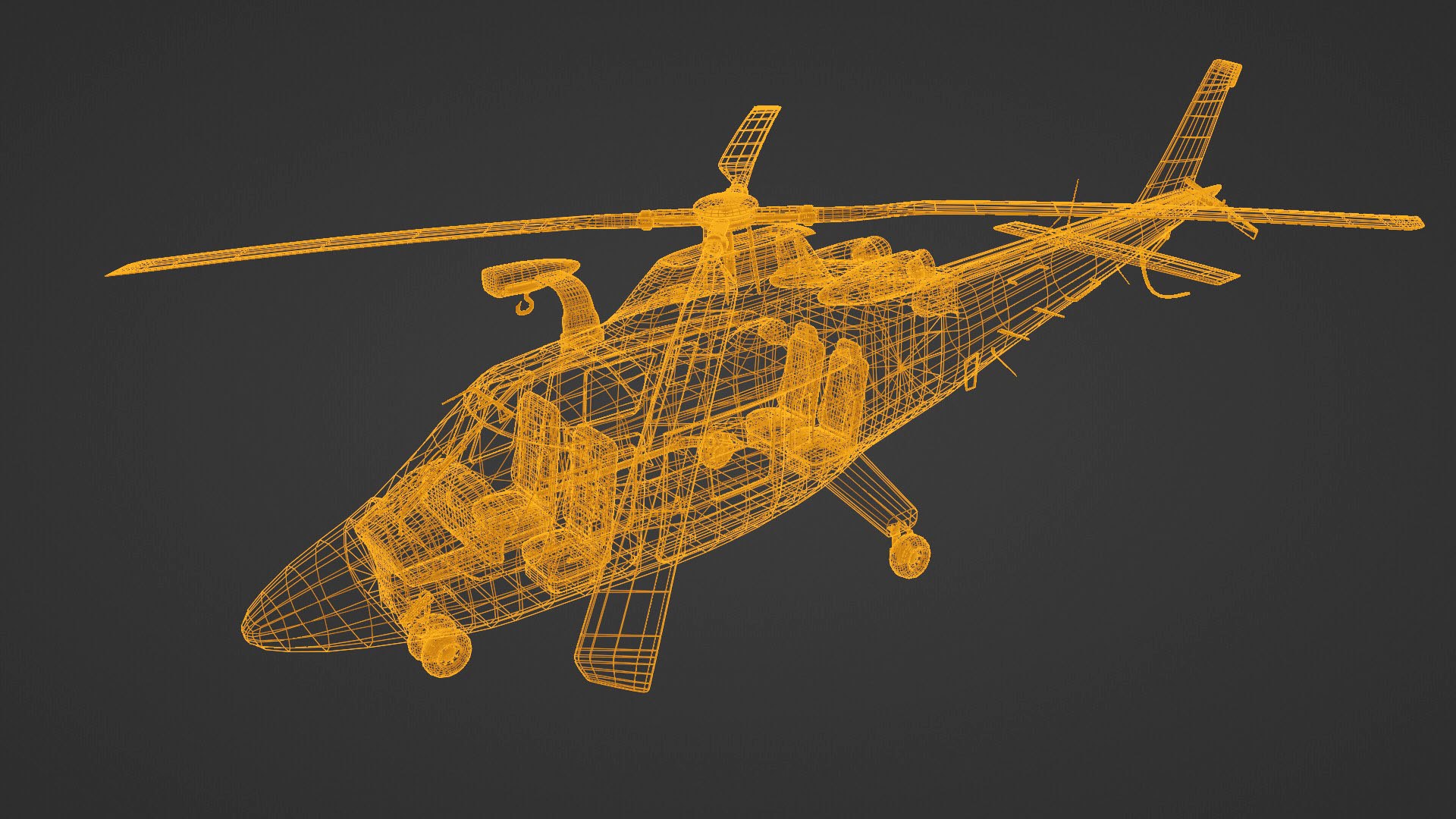 3d Agusta A109 Model 3d Agusta A109 Model