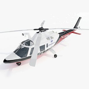 3d agusta a109 model