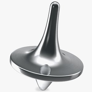 Metal Spinning Top Toy 3D model