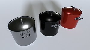 Cooking pot set 4