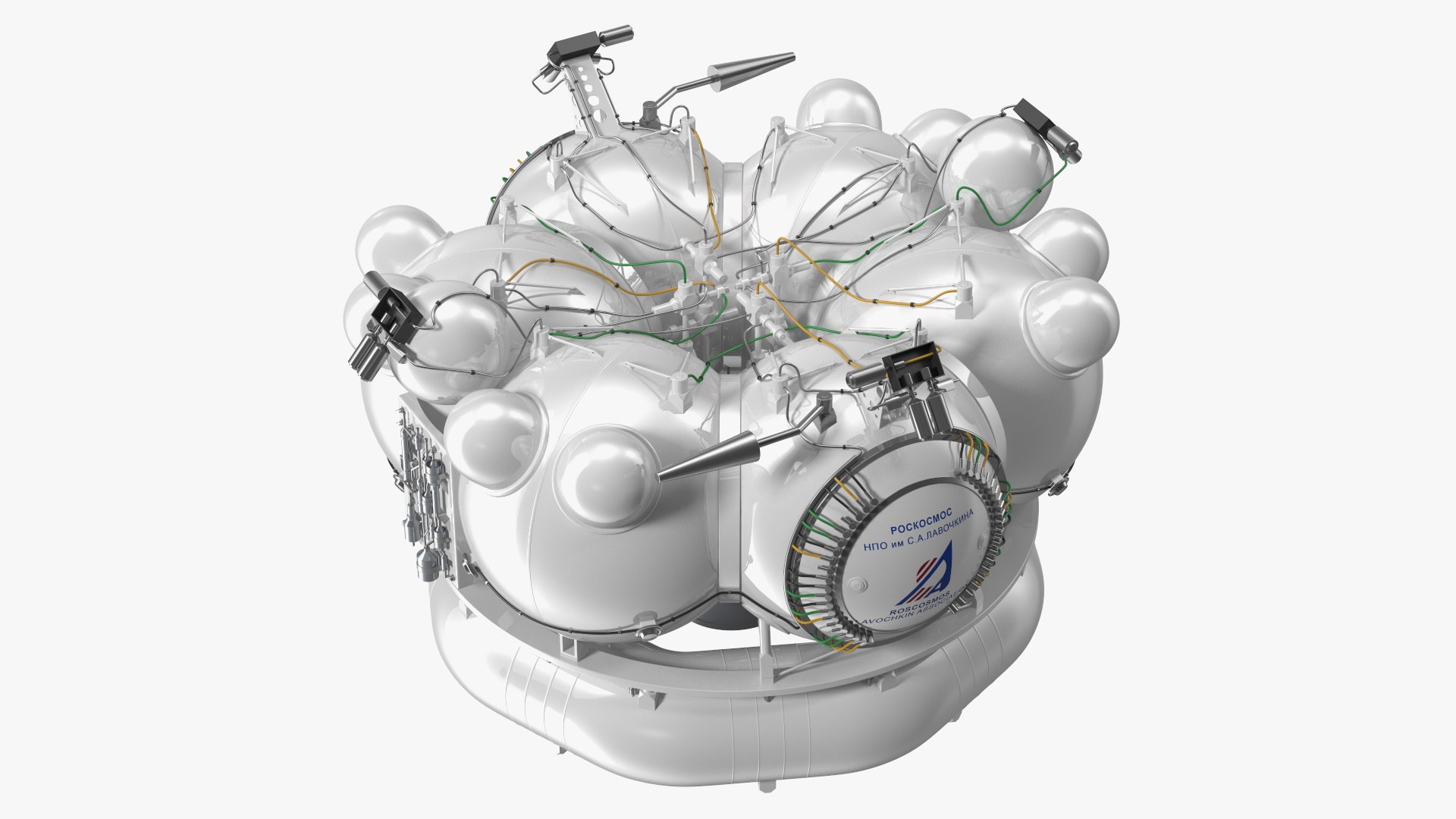 Satellite Fregat 3D model preview