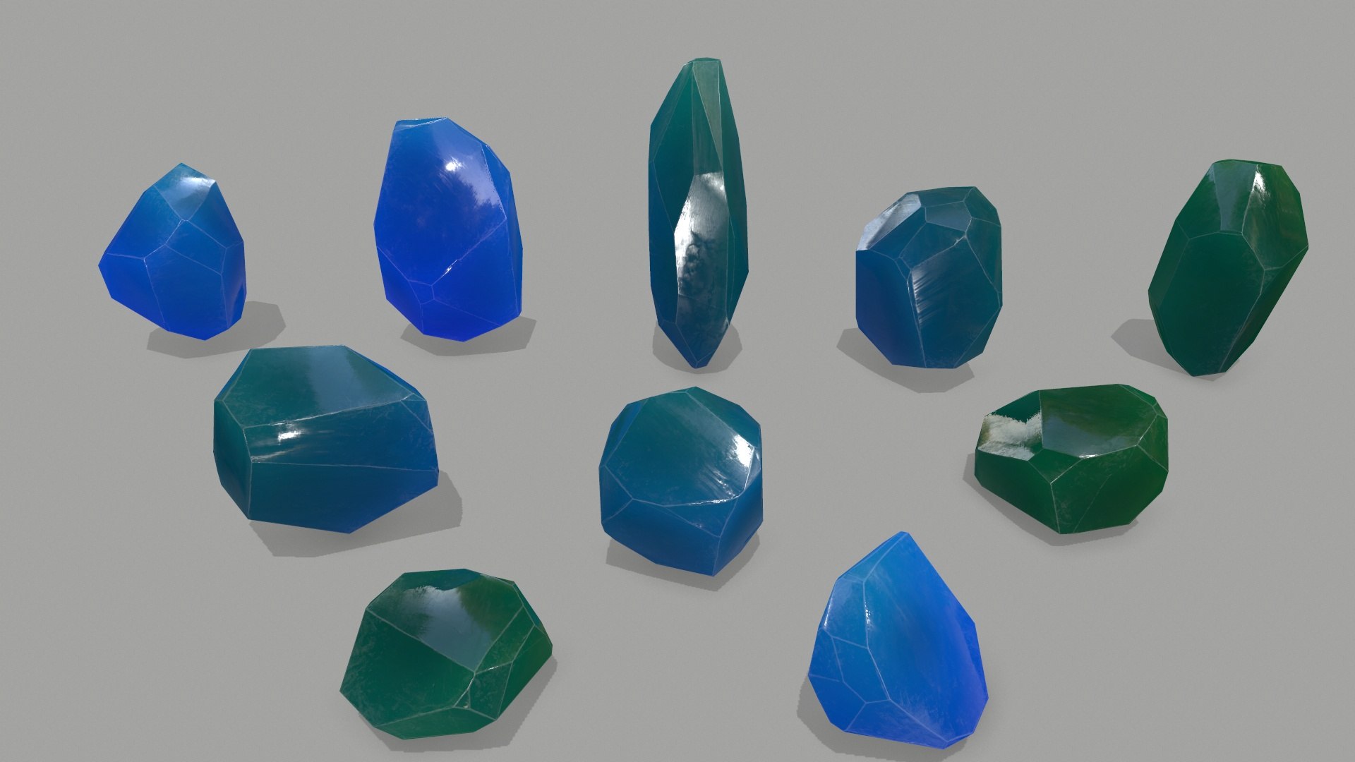 Crystal set model - TurboSquid 2152701