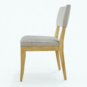 Modern Looking Side or dining chair 3D