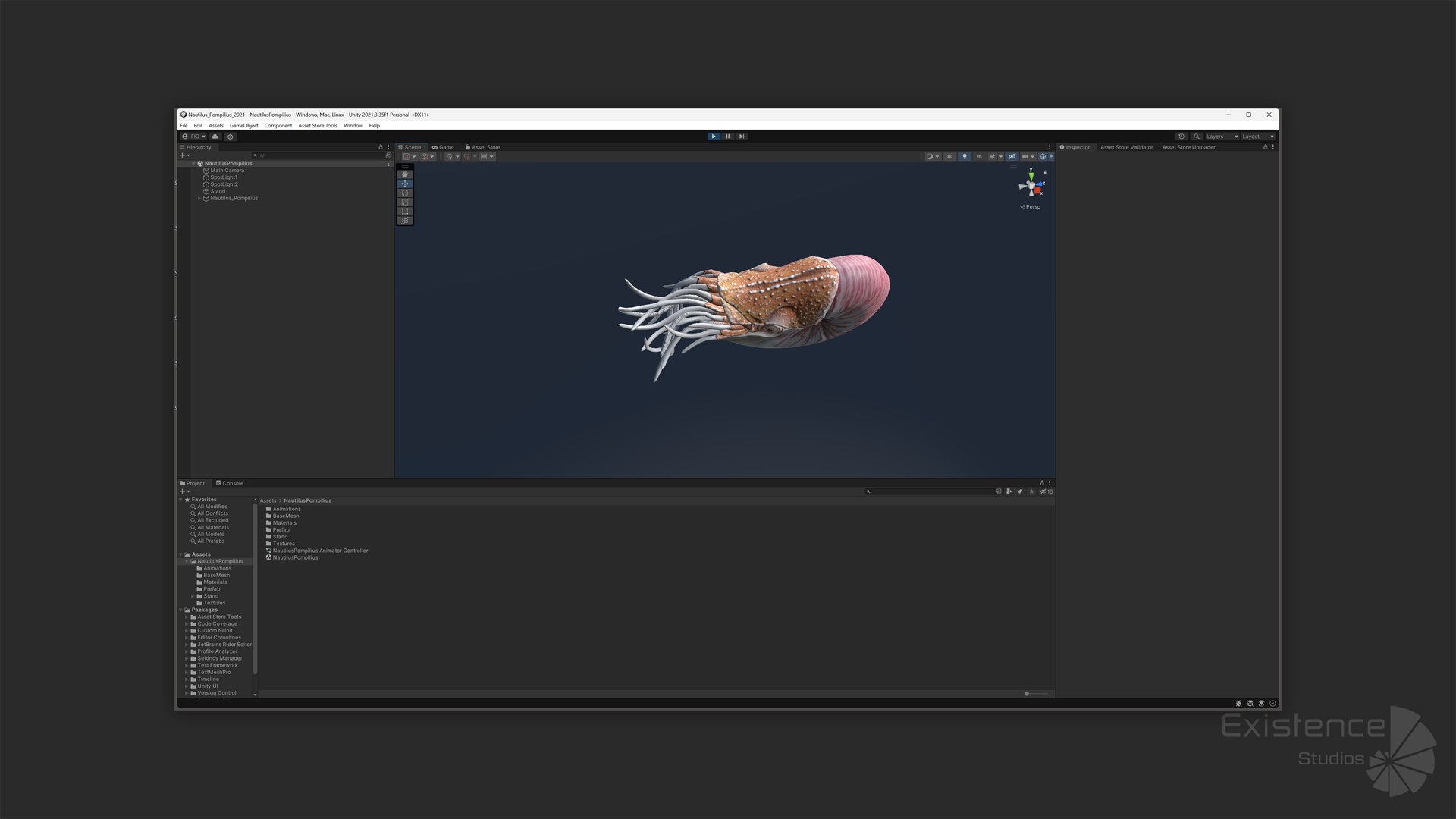 Nautilus Pompilius - Shell Mollusk - Underwater Tentacles - 44 3D model https://p.turbosquid.com/ts-thumb/Jt/YBynjE/Cz/unity_06/jpg/1718020163/1920x1080/fit_q87/03cfe11abc7c9742b0079f8ca46f9499d09ab93d/unity_06.jpg