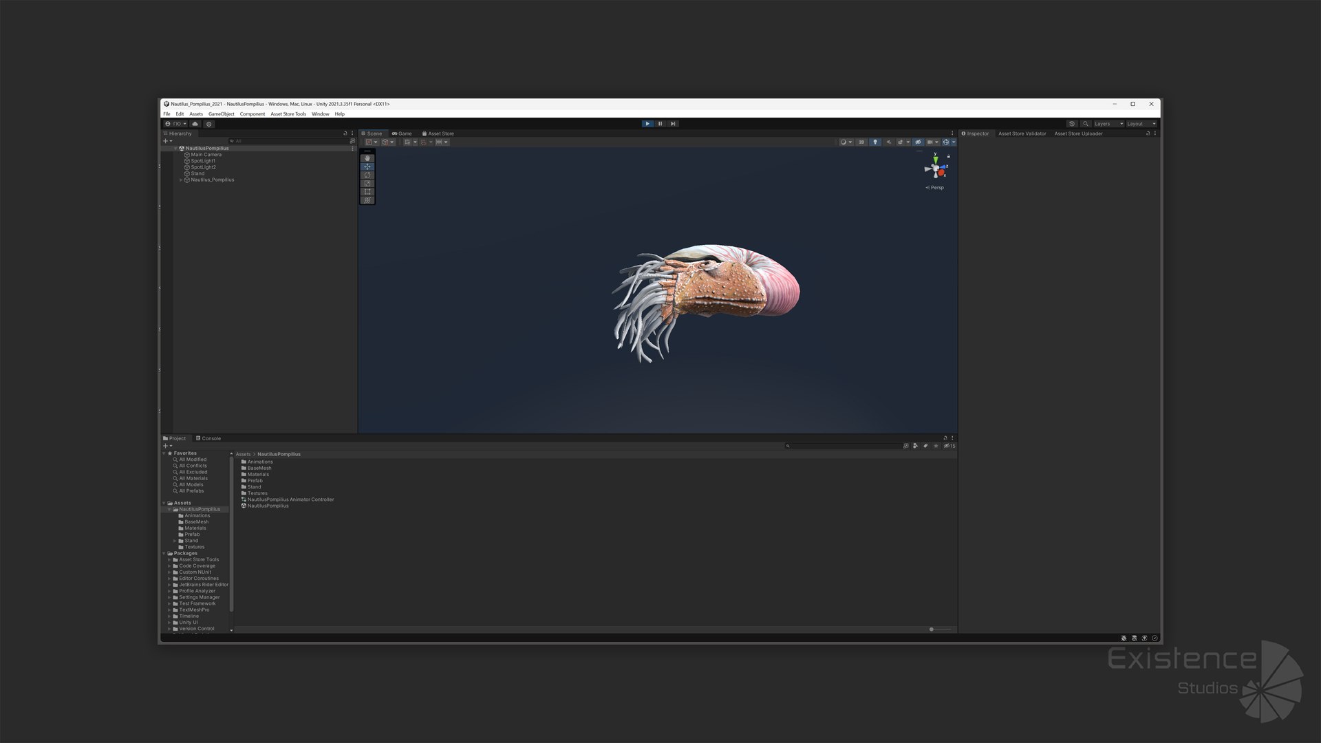 Nautilus Pompilius - Shell Mollusk - Underwater Tentacles - 44 3D model https://p.turbosquid.com/ts-thumb/Jt/YBynjE/fi/unity_07/jpg/1718020164/1920x1080/fit_q87/a4b3283d8fbd50d21f4c6a8ab025c6068550e982/unity_07.jpg