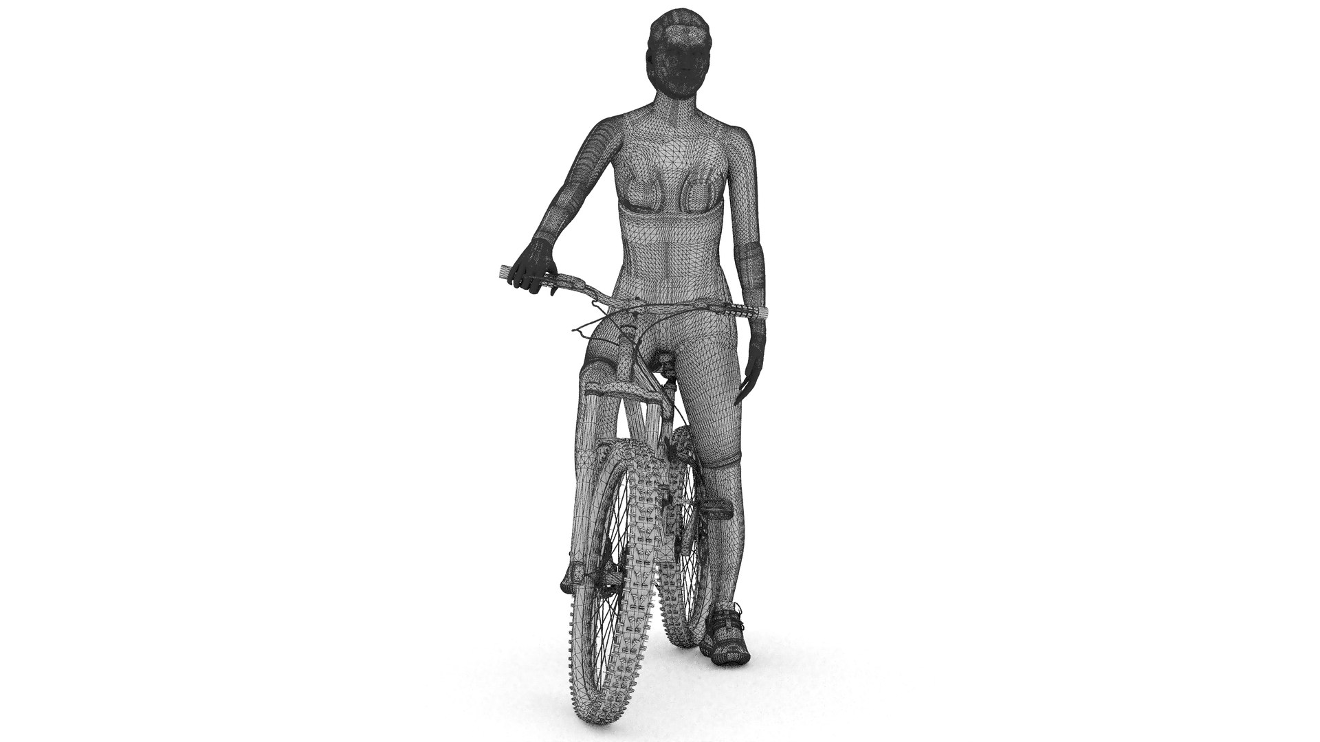 Sportive Biker 3D model - TurboSquid 2005338