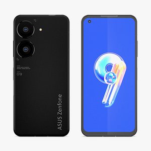 Asus Zenfone 9 Black 3D model