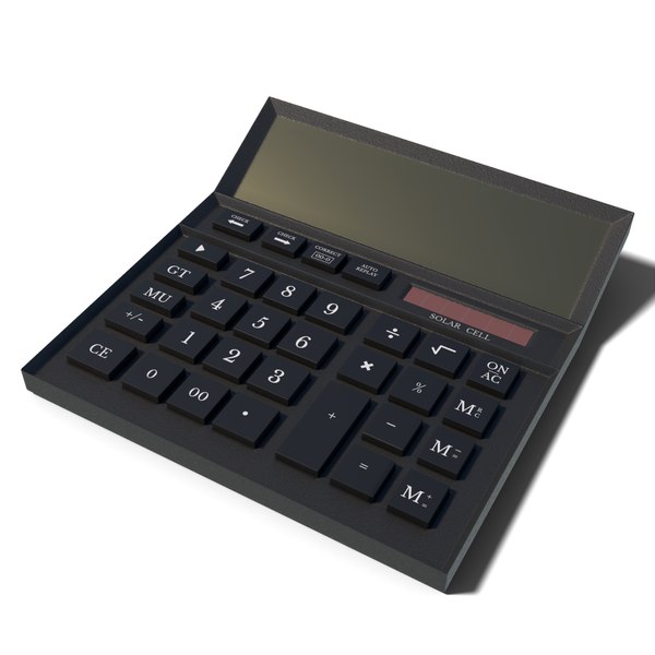 modelo 3d Calculator Digital - TurboSquid 2091490