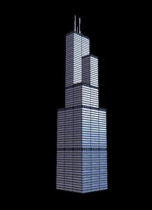 willis tower fbx