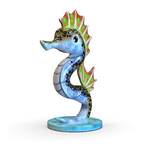 Seahorse Alebrije model
