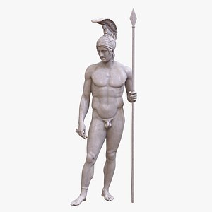 Ares Statue V2 3D model