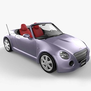 daihatsu copen convertible 3d model