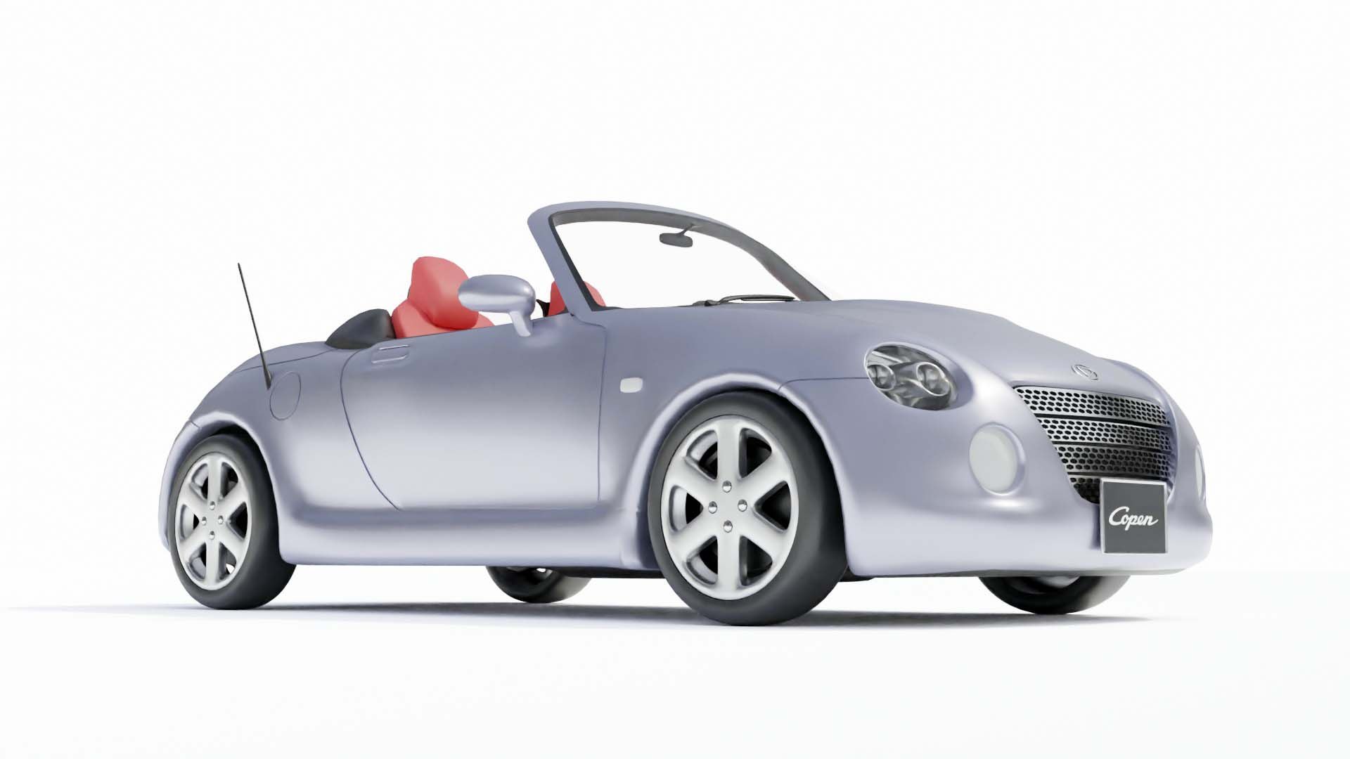 ダイハツコペンコンバーチブル3Dモデル - TurboSquid 271604