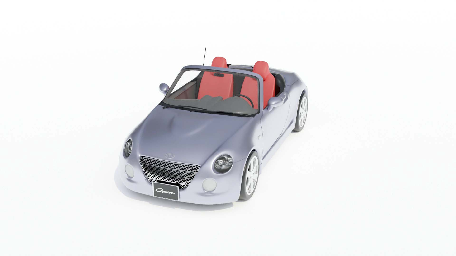Daihatsu Copen Convertible 3d Model