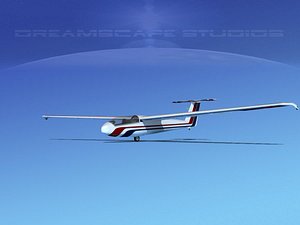 letov sailplane 3d model