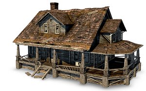 old house model