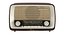 3D Retro Transistor Radio model
