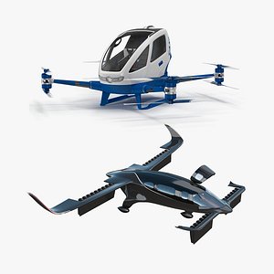Rigged Air Taxi Collection