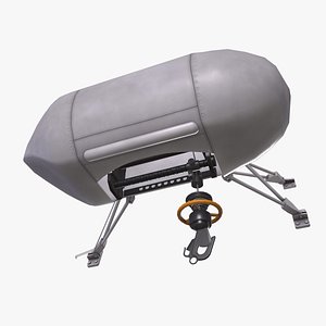 3D Helicopter Hoist model