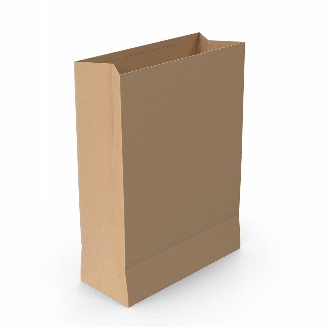 3D Paper Bag 3 - TurboSquid 2031467