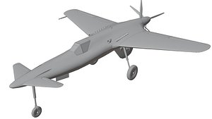 3D Drone Jet model