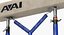 Gymnastics Equipment 3D Models Collection