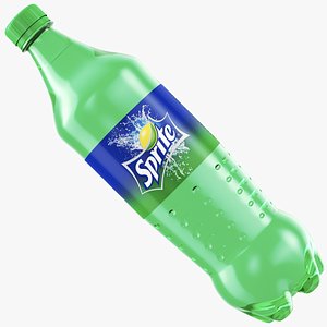 Sprite Plastic Bottle No Droplets
