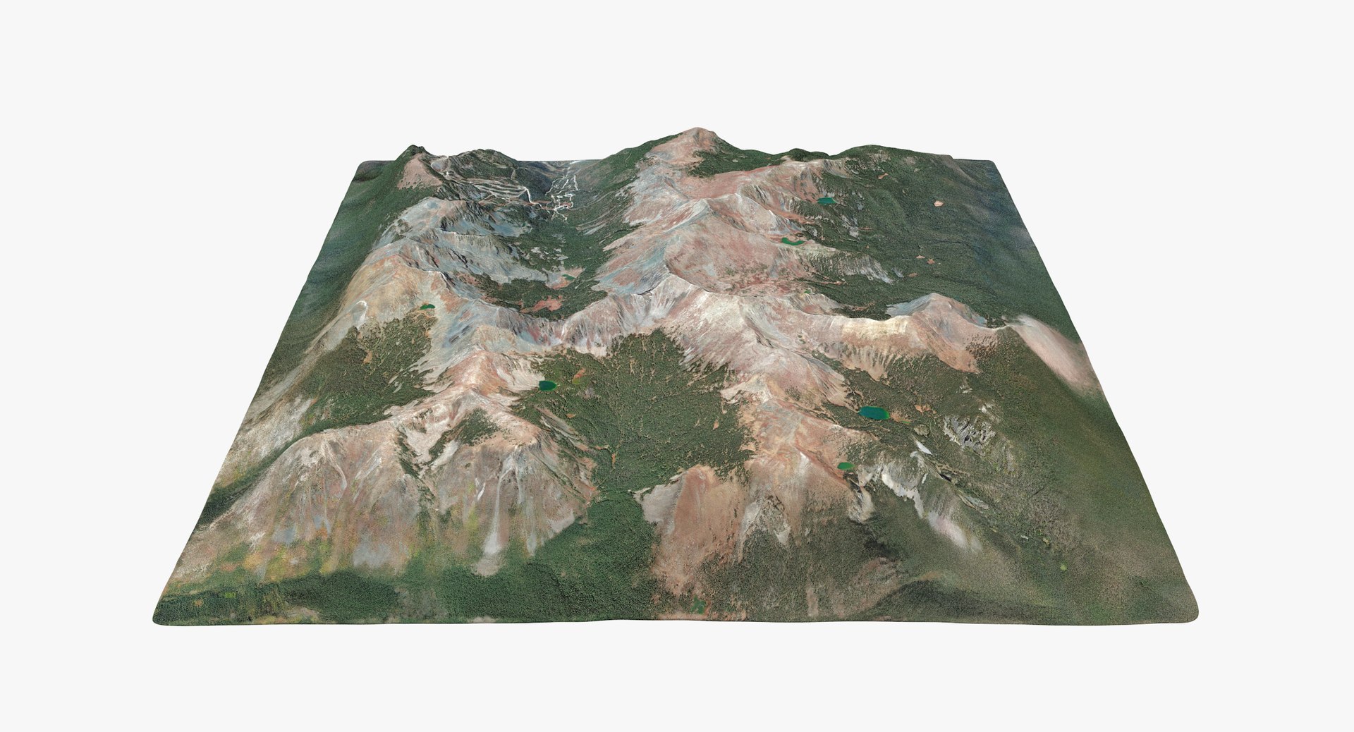 3D Model Wheeler Peak Nevada TurboSquid 1432782