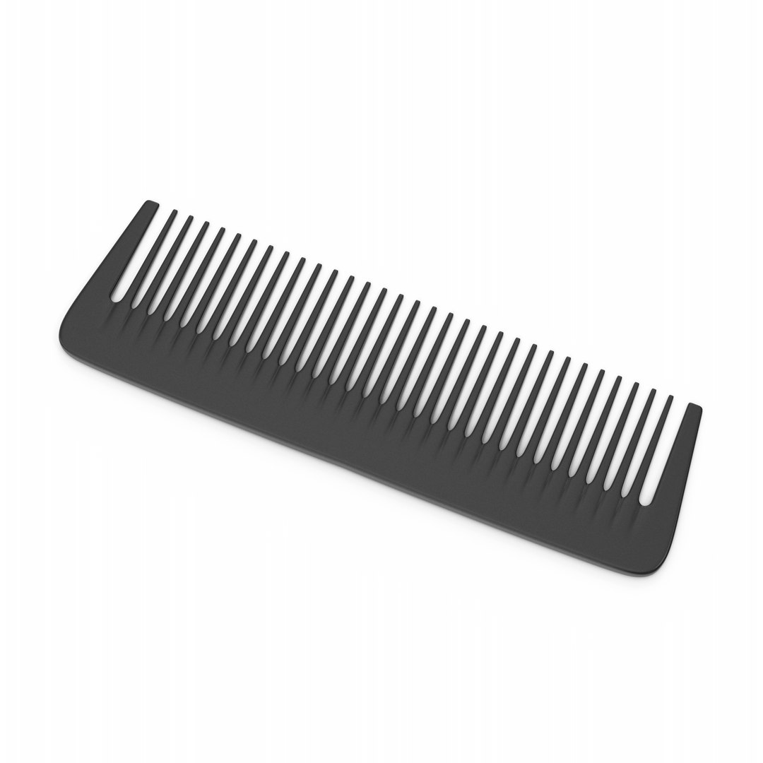 3D model Black Hairbrush - TurboSquid 2156239