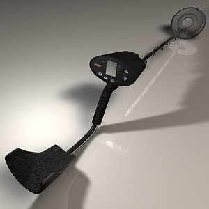 metal detector 3d c4d