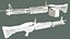FREE Low Poly Stylized M60 Machine Gun