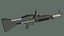 FREE Low Poly Stylized M60 Machine Gun