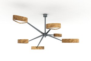 3d model achille salvagni chandelier