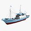 fishing boat 3D