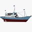 fishing boat 3D