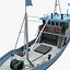 fishing boat 3D
