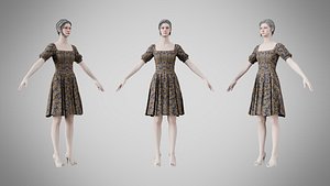 Dress 26 Royal Baroque Brocade