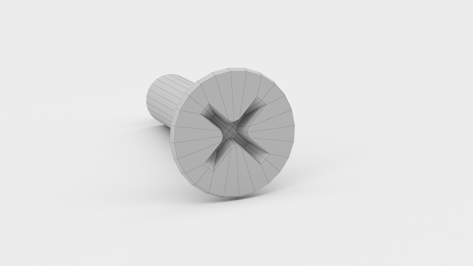 3D Phillips Flat Head Screw - Game-Ready Low-Poly model https://p.turbosquid.com/ts-thumb/Ju/UV3anL/UT/wireframe3/jpg/1776594058/1920x1080/fit_q87/c9126a98ba6e85f5cf701f4e632633b29d79d2d5/wireframe3.jpg