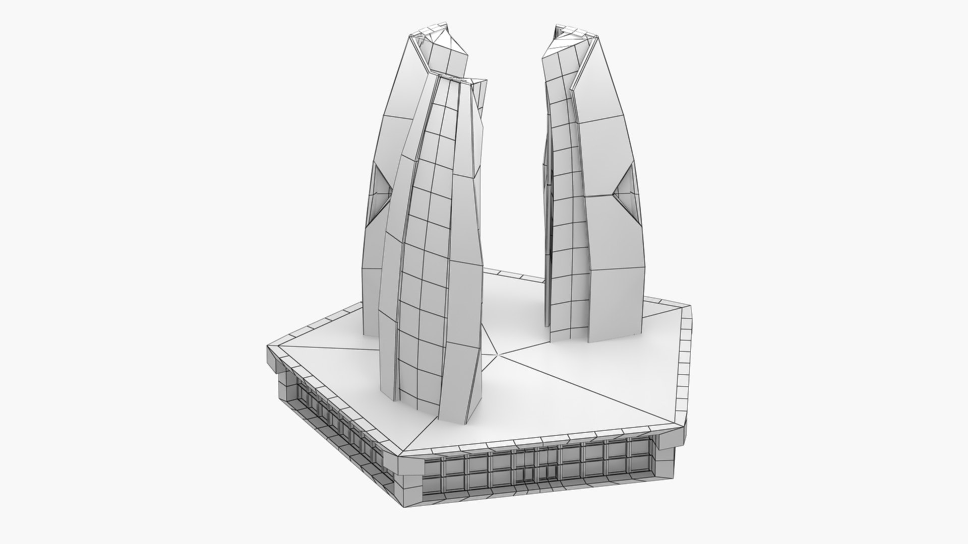 3D Skyscraper 05 Model - TurboSquid 2371091