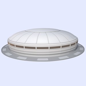basketball stadium 3d model