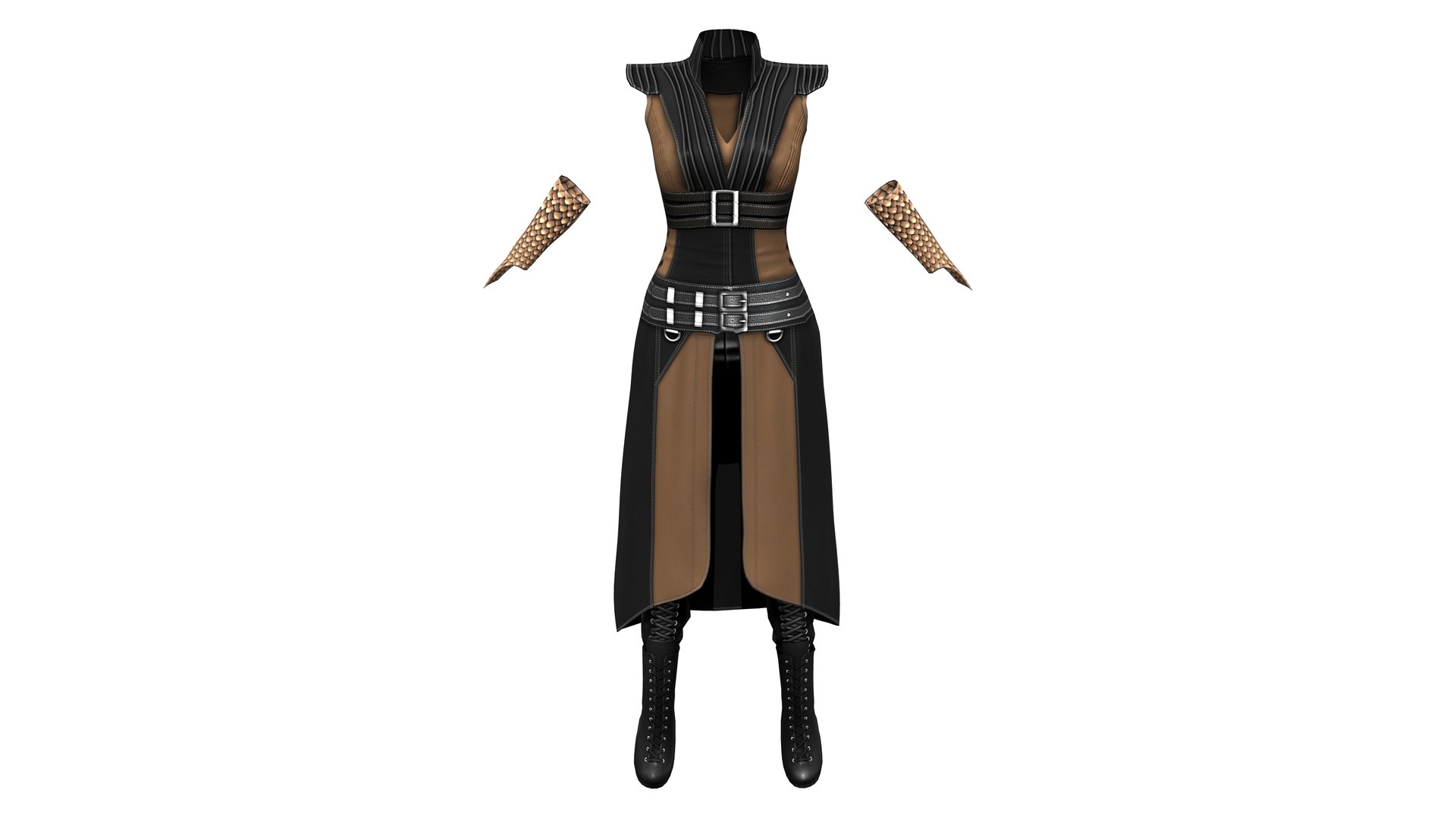 Period Outfit 3D Model - TurboSquid 1880160