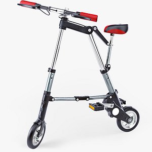 A-bike folding compact mini-bicycle